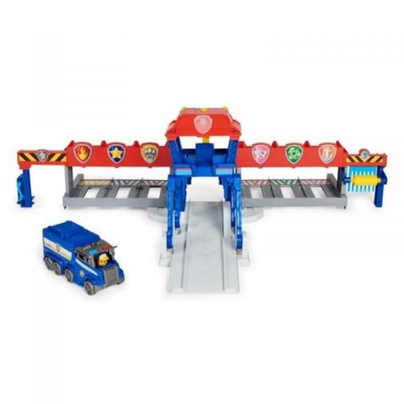 Mancs Őrjárat Big Truck Pups - Mentőkamion parkoló játékszett