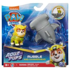   Mancs Őrjárat Aqua Pups hősök - Rubble és Hammerhead játékfigura