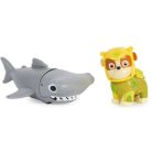 Mancs Őrjárat Aqua Pups hősök - Rubble és Hammerhead játékfigura