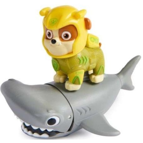 Mancs Őrjárat Aqua Pups hősök - Rubble és Hammerhead játékfigura