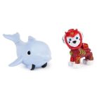 Mancs Őrjárat Aqua Pups hősök - Marshall és Dolphin játékfigura