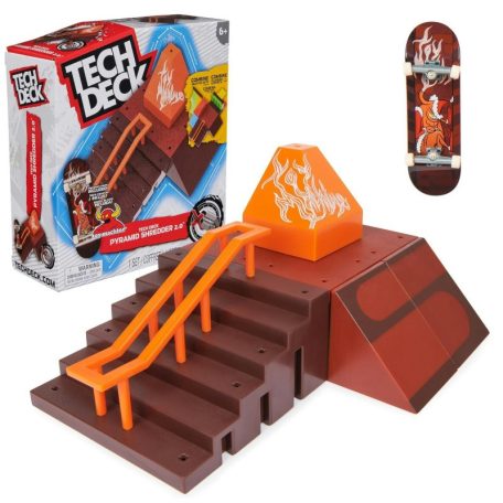 Tech Deck - X-Connect Függőleges fal pálya - Pyramid Shredder 2.0
