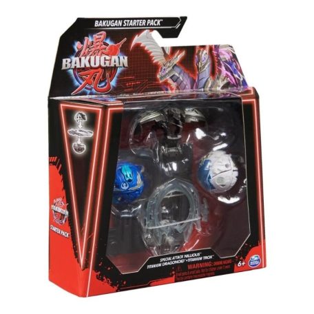 Bakugan Kezdő csomag - Nillious, Dragonoid, Trox játékfigura szett