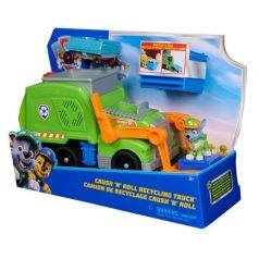   Mancs Őrjárat Crush N Roll Recycling Truck: Rocky deluxe kukásautója