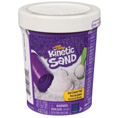 Kinetic Sand - Fagyis doboz fehér homokgyurmával