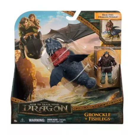 Így neveld a sárkányodat - Gronkel sárkány és Halvér viking figura