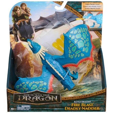 Így neveld a sárkányodat - Battle Dragons - Fire Blast Siklósárkány játékfigura