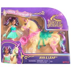   Unikornis Akadémia - A barátság ereje - Ava és Levél unikornis játékszett