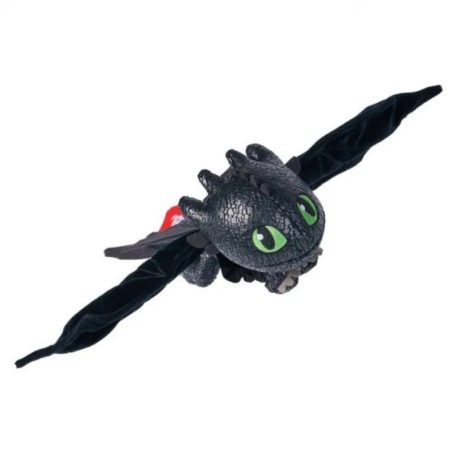 Így neveld a sárkányodat - Karra csatolható Fogatlan plüss figura (30 cm)