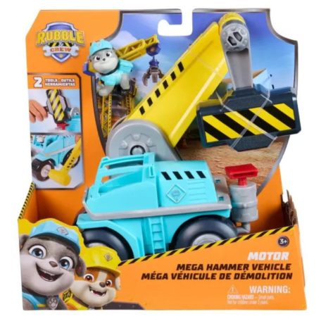 A Mancs őrjárat: Rubble és csapata - Motor Mega Hammer építő jármű