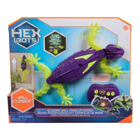 HEXBUG Falra mászó robot gekkó lila