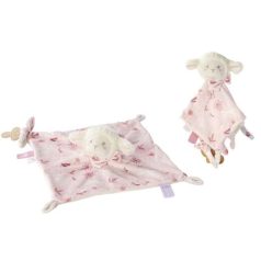 Nicotoy szundikendő - Rózsaszín bárány (28 cm)