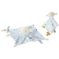 Nicotoy szundikendő - Kék bárány (28 cm)