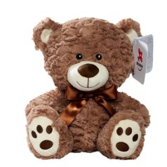 Nicotoy plüss figura - Ülő barna mackó (25 cm)