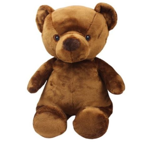 Nicotoy plüss figura - Mackó sötétbarna színben (41 cm)