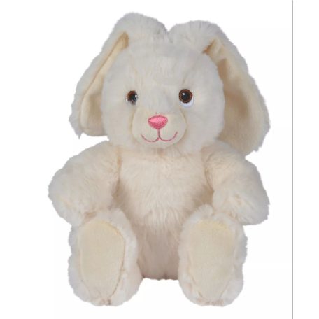 Nicotoy fehér plüss nyuszi újrahasznosított anyagból (26 cm)
