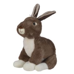 Nicotoy plüss figura - Nyuszi barna színben (18 cm)