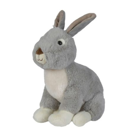 Nicotoy plüss figura - Nyuszi szürke színben (18 cm)