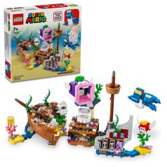   LEGO Super Mario 71432 Dorrie elsüllyedt hajóroncs kalandjai kiegészítő szett