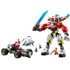 LEGO DREAMZzz 71497 Cooper tigrisrobotja és Zero hot rodautója