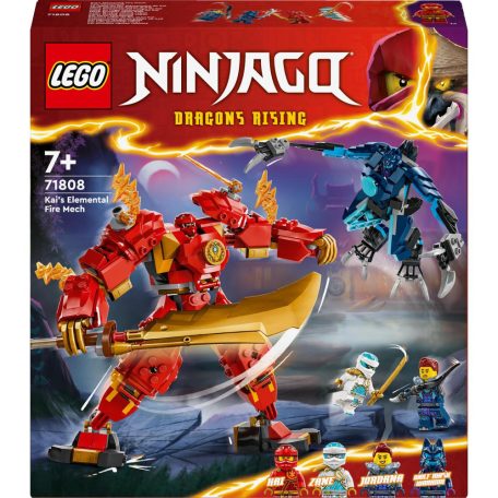 LEGO Ninjago 71808 Kai elemi tűzrobotja