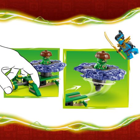 LEGO Ninjago 71849 Nya egy mutáns szörny pörgettyűjeellen