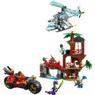 LEGO Ninjago 71857 Nindzsajárművek csatája a lombháznál