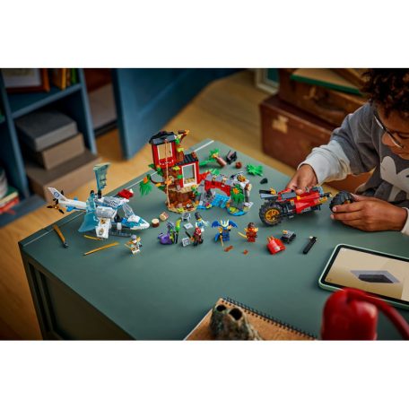 LEGO Ninjago 71857 Nindzsajárművek csatája a lombháznál