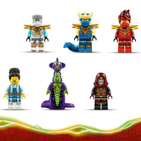 LEGO Ninjago 71857 Nindzsajárművek csatája a lombháznál