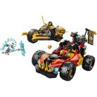 LEGO Ninjago 71864 Kai és Cole kombinálható járművei