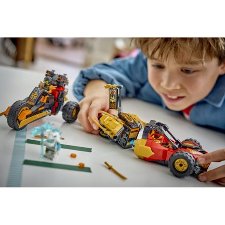 LEGO Ninjago 71864 Kai és Cole kombinálható járművei