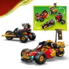 LEGO Ninjago 71864 Kai és Cole kombinálható járművei