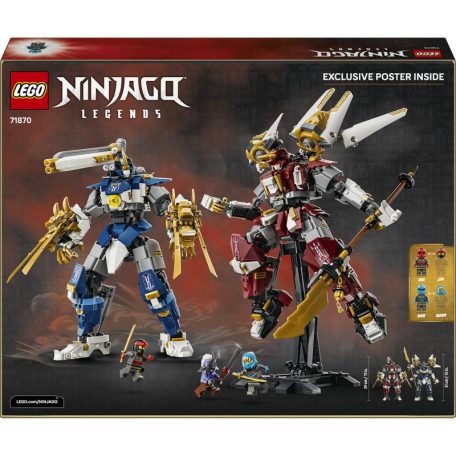 LEGO Ninjago 71870 Iker titánpáncélok