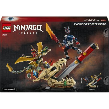 LEGO Ninjago 71871 Összecsapás a Sárkány Kardjánál
