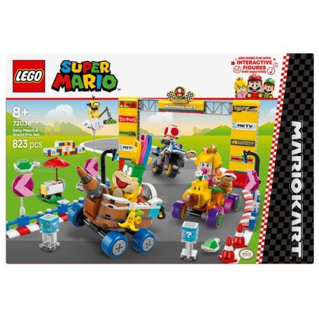 LEGO Super Mario 72036 Mario Kart - Baby Peach és a Grand Prix szett