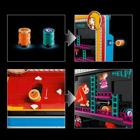 LEGO Super Mario 72051 Donkey Kong játékgép