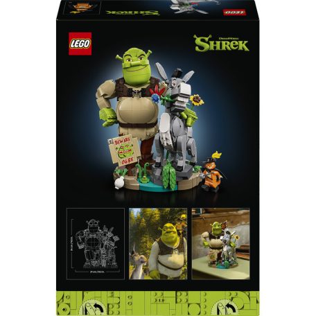 LEGO Shrek 72423 Shrek, Szamár és Csizmás Kandúr
