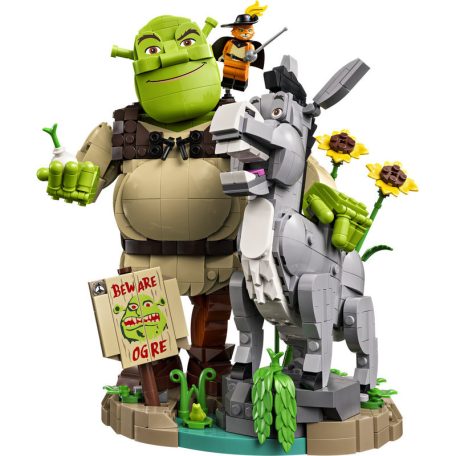 LEGO Shrek 72423 Shrek, Szamár és Csizmás Kandúr