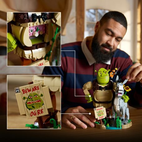 LEGO Shrek 72423 Shrek, Szamár és Csizmás Kandúr