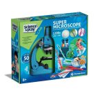 Clementoni 75100 Tudomány és játék - Szuper Mikroszkóp