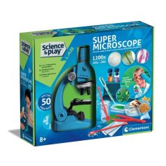 Clementoni 75100 Tudomány és játék - Szuper Mikroszkóp