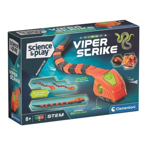 Clementoni Science & Play Viper robot kígyó
