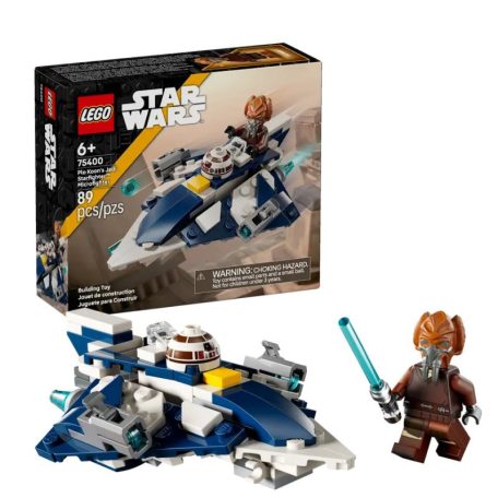 LEGO Star Wars 75400 Plo Koon Jedi csillagvadásza microfighter