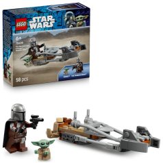 LEGO Star Wars 75436 A Mandalóri és Grogu speeder bike-ja