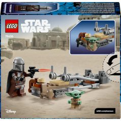 LEGO Star Wars 75436 A Mandalóri és Grogu speeder bike-ja