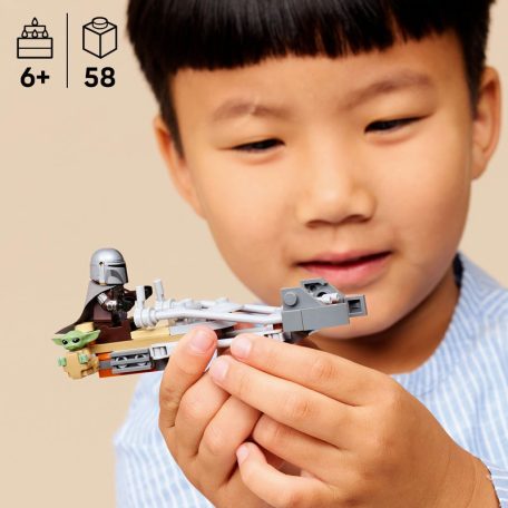 LEGO Star Wars 75436 A Mandalóri és Grogu speeder bike-ja