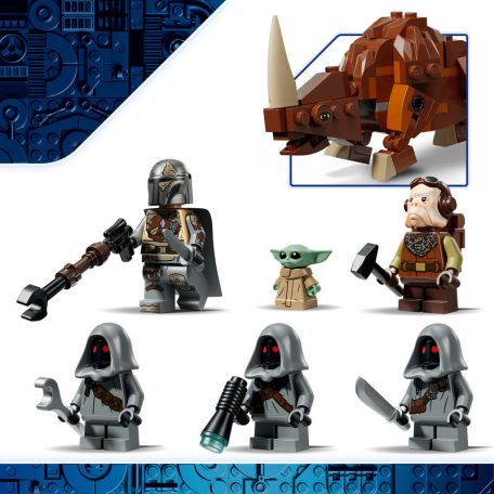 LEGO Star Wars 75453 Offworld homokkúszó és Mudhorn
