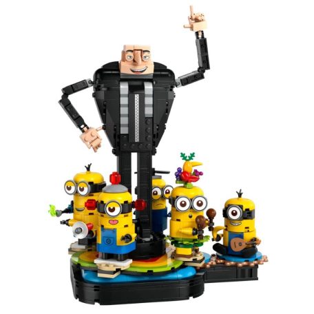 LEGO Gru 4 75582 Kocka Gru és minyonok építőfigura