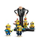 LEGO Gru 4 75582 Kocka Gru és minyonok építőfigura
