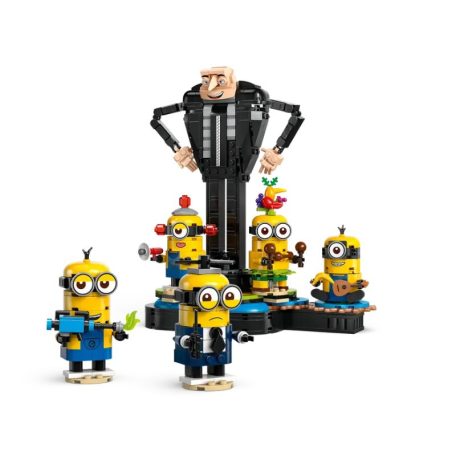 LEGO Gru 4 75582 Kocka Gru és minyonok építőfigura